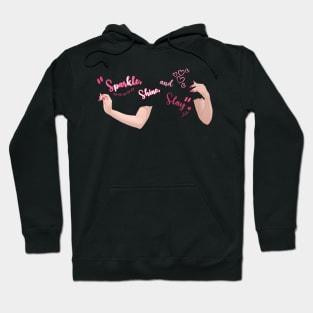 Sparkle, Shine and Slay | Girls Shirt Design | Girly Quote | Cute Hoodie